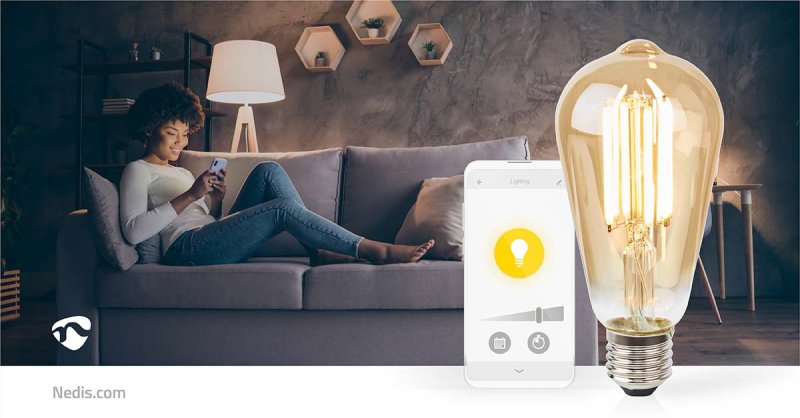 SmartLife LED žárovka | Wi-Fi  WIFILRF10ST64 - obrázek č. 2