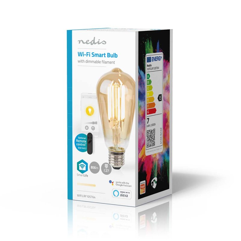 SmartLife LED žárovka | Wi-Fi  WIFILRF10ST64 - obrázek č. 8