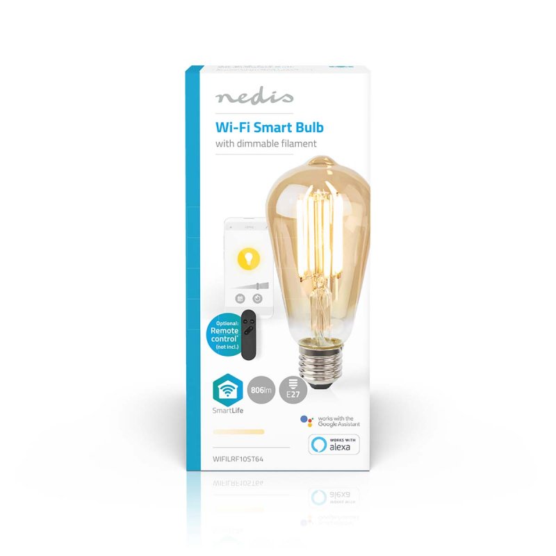 SmartLife LED žárovka | Wi-Fi  WIFILRF10ST64 - obrázek č. 7