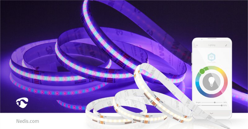 LED Pásek SmartLife | Wi-Fi | RGB / Teplé až chladné bílé  WIFILSC20CRGB - obrázek č. 11