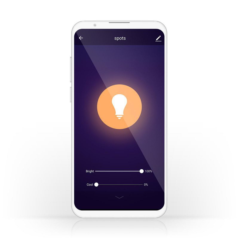 Žárovka LED SmartLife | Wi-Fi | E14 | 350 lm | 4.5 W | Studená Bílá / Teplá Bílá | 2700 - 6500 K | Energetická třída: G | Androi - obrázek č. 3
