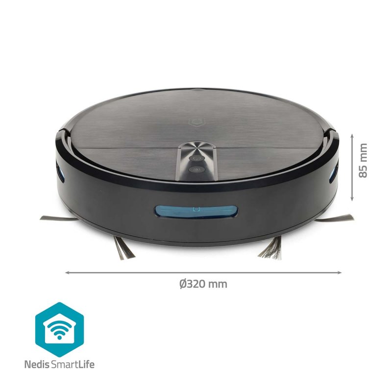 SmartLife Robot Vysavač | Způsob navigace: Náhodný  WIFIVCR10CBK - obrázek č. 6