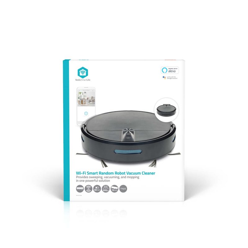 SmartLife Robot Vysavač | Způsob navigace: Náhodný  WIFIVCR10CBK - obrázek č. 7