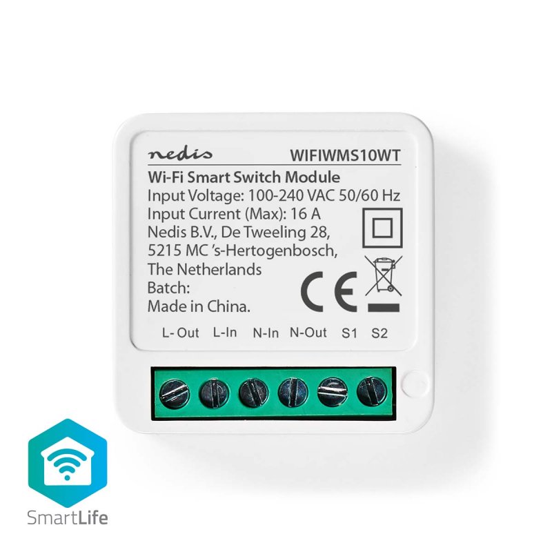 SmartLife Spínač | Wi-Fi | 3680 W  WIFIWMS10WT - obrázek produktu