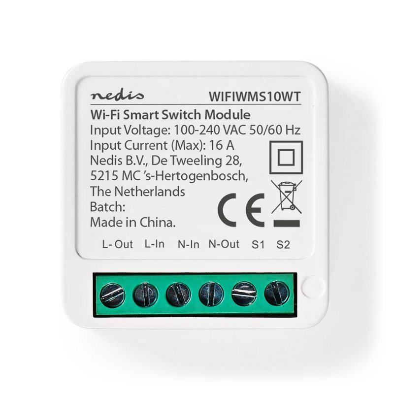 SmartLife Spínač | Wi-Fi | 3680 W  WIFIWMS10WT - obrázek č. 4