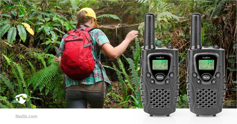 Walkie-Talkie Set | 2 sluchátka  WLTK0800BK - obrázek č. 3