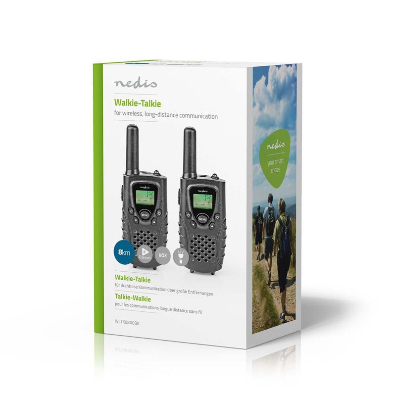 Walkie-Talkie Set | 2 sluchátka  WLTK0800BK - obrázek č. 10