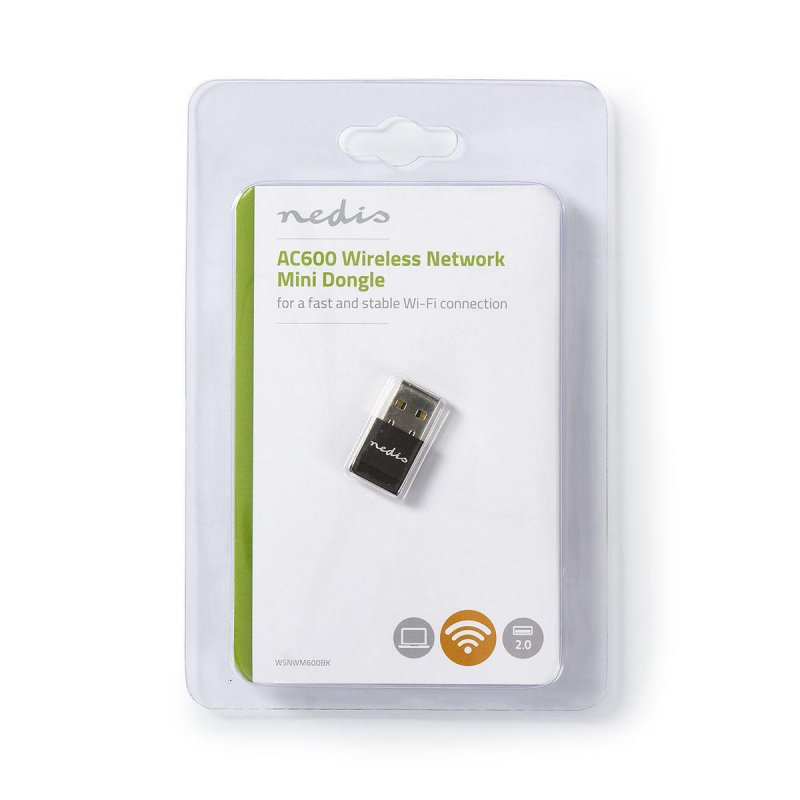 síť Dongle | Wi-Fi | AC600 | 2.4/5 GHz (Dual Band) | USB2.0 | Celková rychlost Wi-Fi: 600 Mbps | Windows 10 / Windows 7 / Window - obrázek č. 3