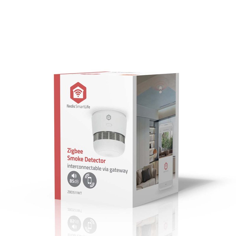 SmartLife Detektor Kouře | Napájení z baterie  ZBDS11WT - obrázek č. 3