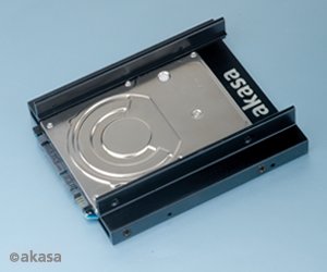 AKASA  montážní kit do 3,5" pro 2 x 2,5" SSD - obrázek č. 2