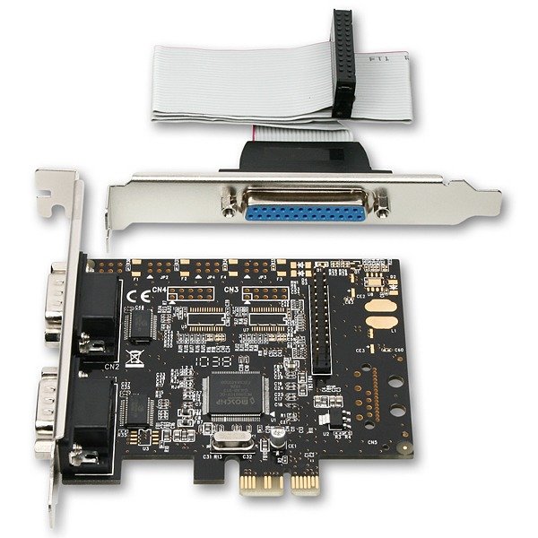 AXAGON PCEA-SP, PCIe adaptér - 2x sériový port (RS232) + 1x paralelní (LPT) - obrázek č. 2