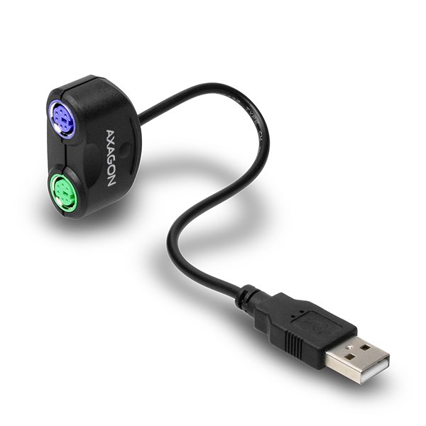 AXAGO USB2.0 - 2x PS/ 2 adapter (ADPS-50) - obrázek č. 1