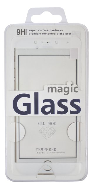Aligator CARBON FIBER GLASS Apple iPhone 6/ 6S white - obrázek produktu