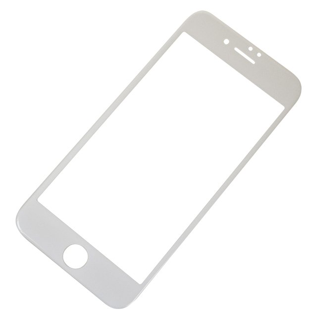 Aligator CARBON FIBER GLASS Apple iPhone 6/ 6S white - obrázek č. 1