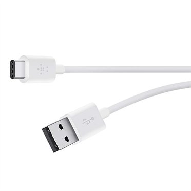 BELKIN MIXIT kabel USB-C to USB-A, 1.8m, bílý - obrázek produktu