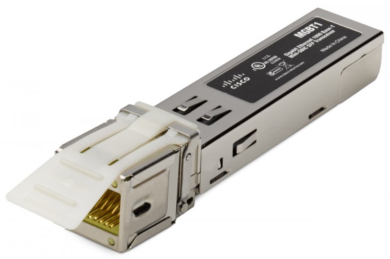 Cisco Gigabit Ethernet 1000Base-T SFP modul MGBT1 - obrázek produktu