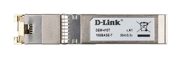 D-Link DEM-410T SFP+ 10GBASE T Copper Transceiver - obrázek č. 1
