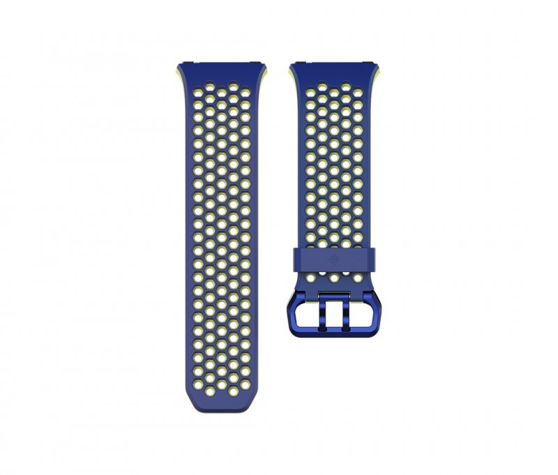Fitbit Ionic sportovní řemínek Blue Yellow - Large - obrázek produktu