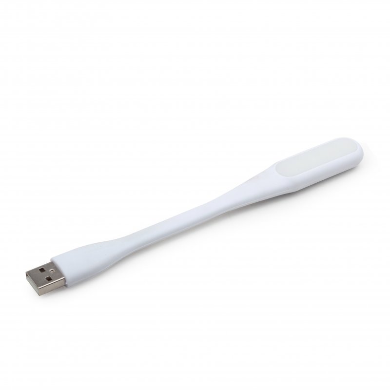 GEMBIRD USB lampička, flexibilní, bílá - obrázek produktu
