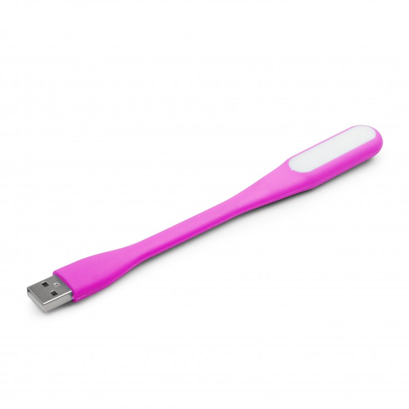 GEMBIRD USB lampička, flexibilní, růžová - obrázek produktu