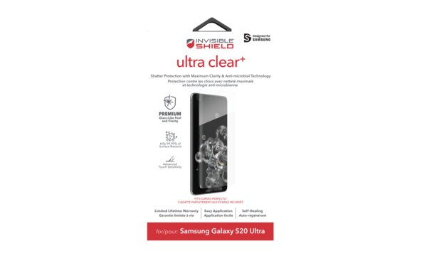 InvisibleShield Ultra Clear+ fólie Samsung S20 Ultra - obrázek č. 1
