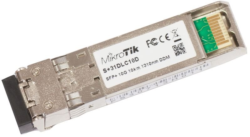 MikroTik SFP+ modul S+31DLC10D, SM, 10km, 10Gbit - obrázek produktu