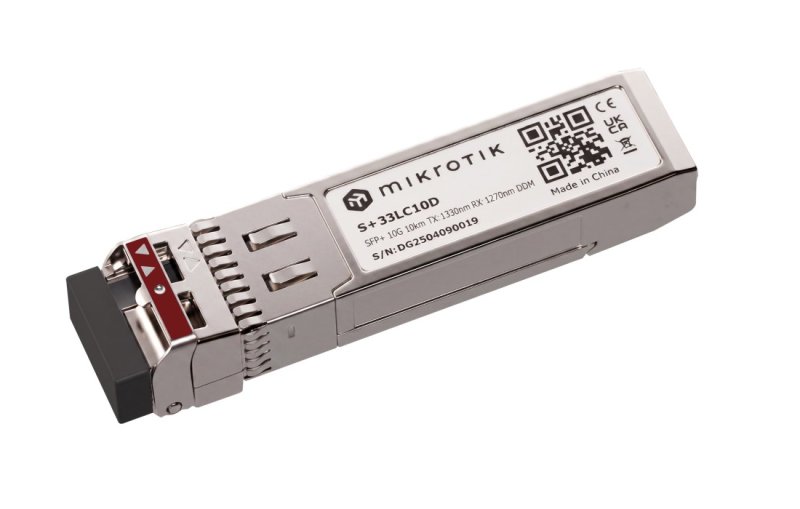 MikroTik S+2733LC10D, Pár SFP+ BiDi 10G SM 10km, Single LC-connector - obrázek č. 2