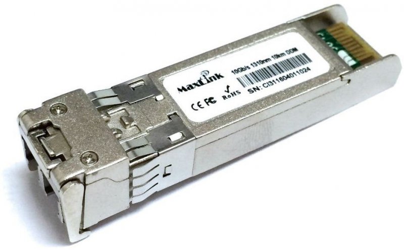 MaxLink 10G SFP+ optický modul, venkovní -40°C, SM, 1310nm, 10km, 2x LC konektor, DDM - obrázek produktu