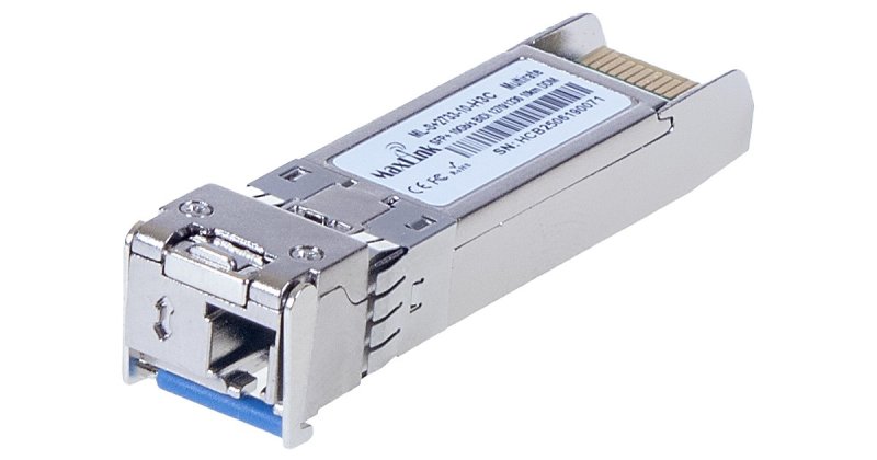 MaxLink 10G SFP+ optický HP modul, WDM(BiDi), SM, Tx 1270 / Rx1330nm, 10km, 1x LC konektor, DDM, H3C - obrázek produktu