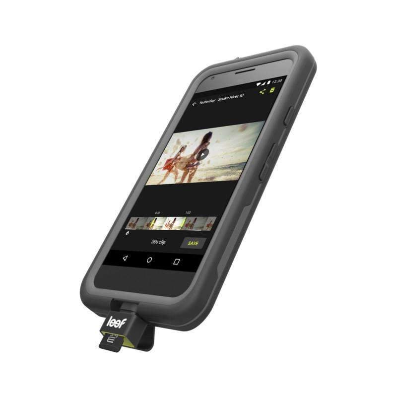 Leef iAccess3 iOS microSD card reader Black - obrázek č. 2