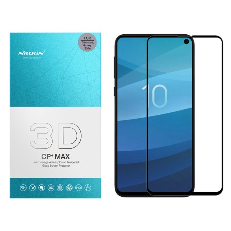 Nillkin Tvrzené Sklo 3D CP+ MAX Black pro Samsung Galaxy S10e - obrázek produktu