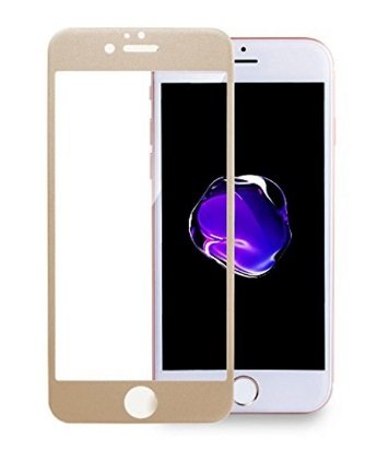 3D tvrzené sklo iPhone 7,8, gold - obrázek produktu