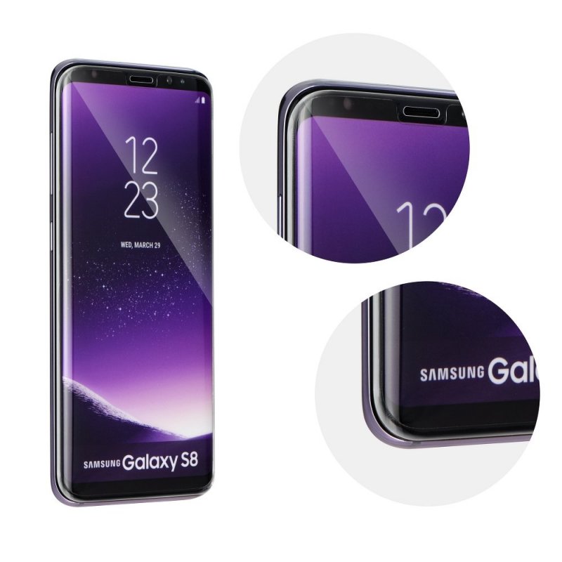 3D tvrzené sklo Samsung S8+ (G955) Transparent - obrázek produktu