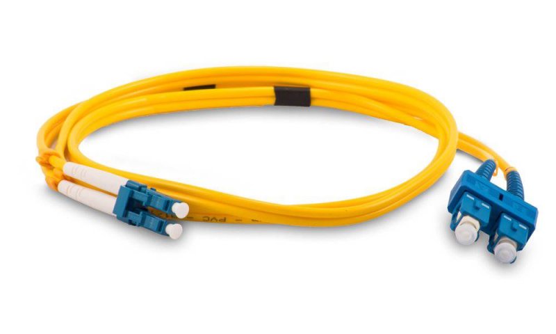 Optický patch kabel duplex LC-SC 50/ 125 MM 20m OM3 - obrázek produktu