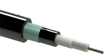 12vl.50/ 125um OM4 kabel samonosný CPR B2ca panceřovaný zelený plášť - obrázek produktu