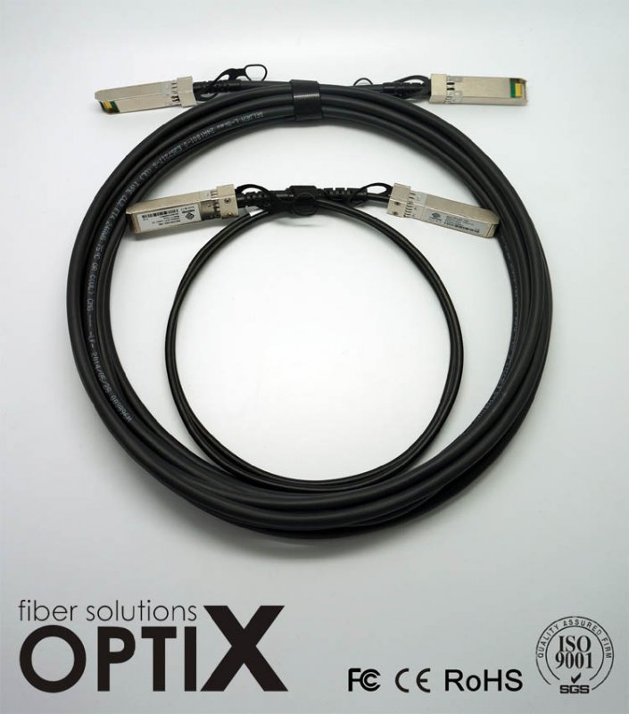 10G SFP+ DAC Cable AWG 30 Passive 0,5m Cisco komp. - obrázek produktu