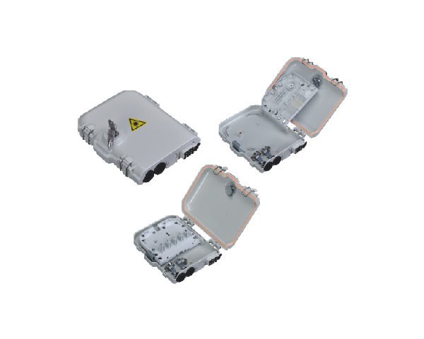 FTTH Box malý, 8xSC, LC, E2000, plast, IP65 - obrázek produktu