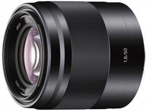 Sony objektiv SEL-50F18B,50mm,F1,8,černý pro NEX - obrázek produktu