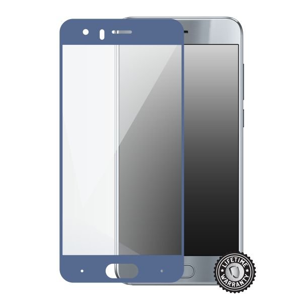 Screenshield™ HUAWEI Honor 9 Tempered Glass protection (full COVER blue) - obrázek produktu