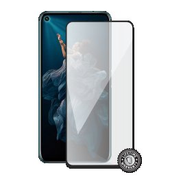 Screenshield HUAWEI Honor 20 Pro Tempered Glass protection (full COVER black) - obrázek produktu