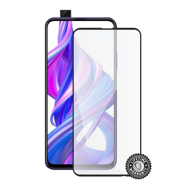 Screenshield HUAWEI Honor 9x Pro Tempered Glass protection (full COVER black) - obrázek produktu