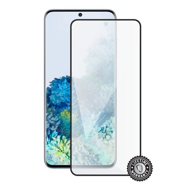 Screenshield SAMSUNG G988 Galaxy S20 Ultra Tempered Glass protection (full COVER black) - obrázek produktu