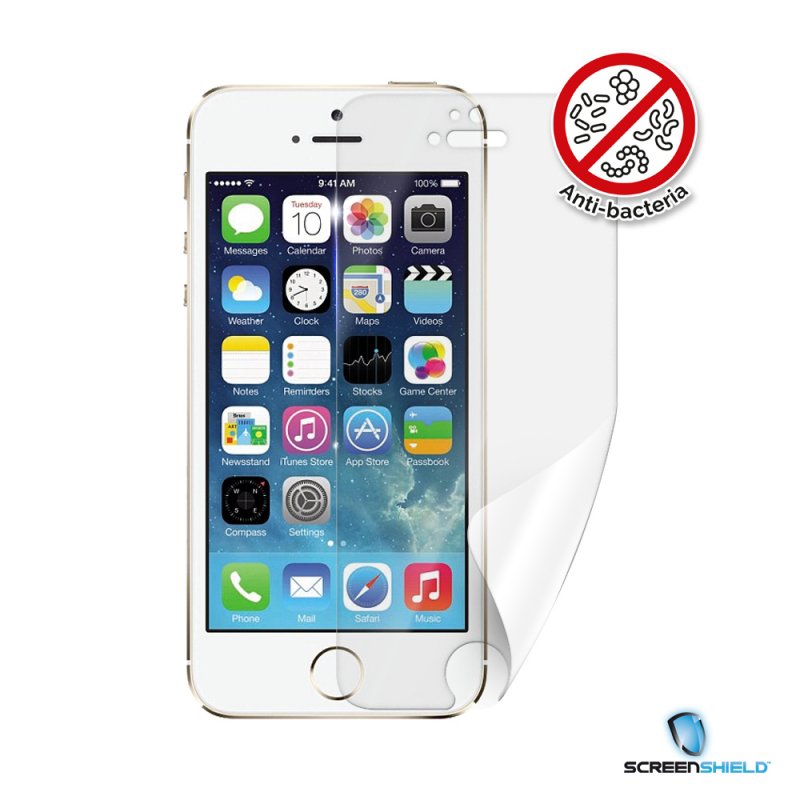 Screenshield Anti-Bacteria APPLE iPhone 5 folie na displej - obrázek produktu