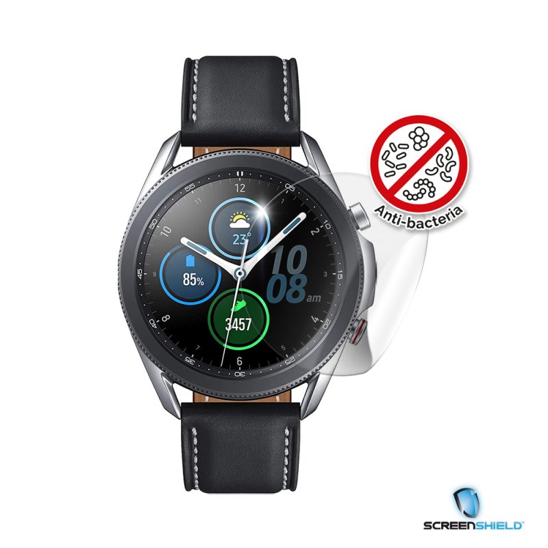 Screenshield Anti-Bacteria SAMSUNG R845 Galaxy Watch 3 (45 mm) folie na displej - obrázek produktu