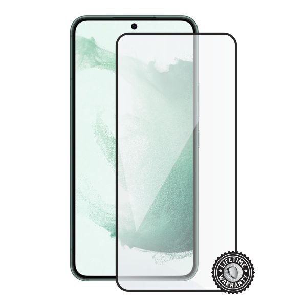 Screenshield SAMSUNG S906 Galaxy S22+ 5G (full COVER black) Tempered Glass Protection - obrázek produktu
