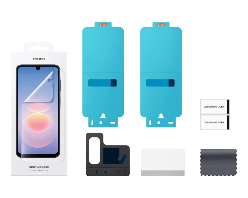 Samsung Ochranná fólie pro A18 Transparent - obrázek č. 2