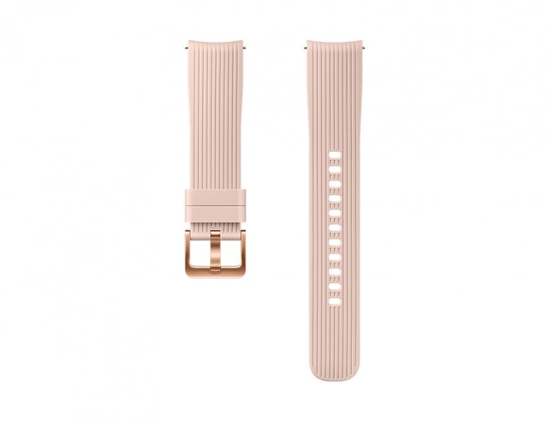 Samsung Silikonový řemínek Galaxy Watch 20mm Pink - obrázek produktu