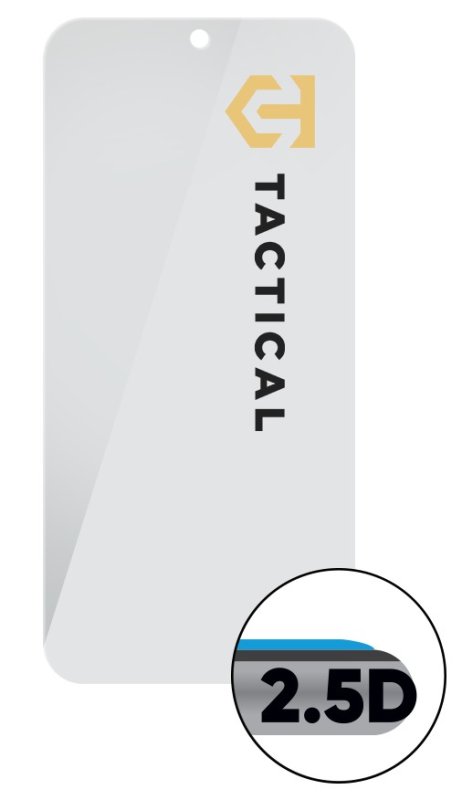 Tactical Glass Shield 2.5D sklo pro Samsung Galaxy A37 Clear - obrázek č. 1
