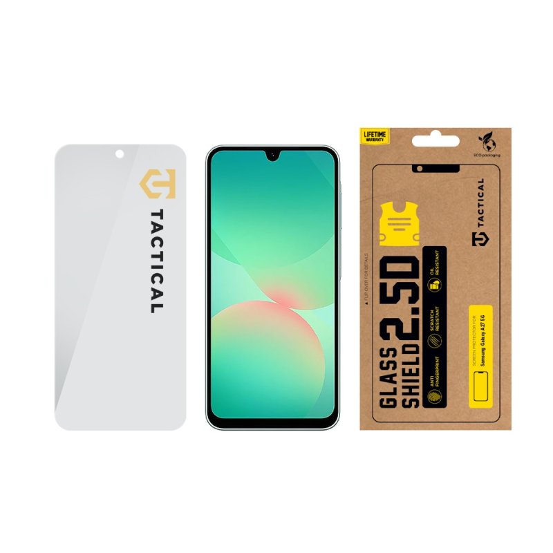 Tactical Glass Shield 2.5D sklo pro Samsung Galaxy A27 5G Clear - obrázek č. 2