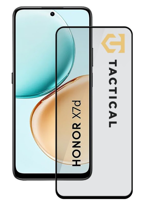 Tactical Glass Shield 5D sklo pro Honor X7d Black - obrázek produktu